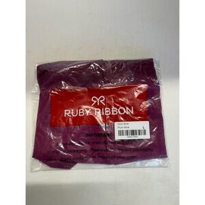 NEW Ruby Ribbon Women's Siren Brief in Plum Wine - Size Large